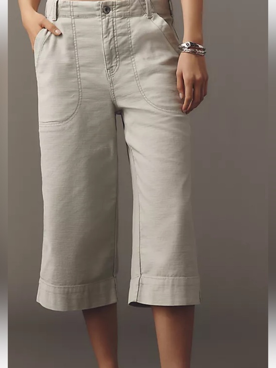Pilcro Pants - Anthropologie Pilcro Cropped Utility Pants Size29 Sage Green